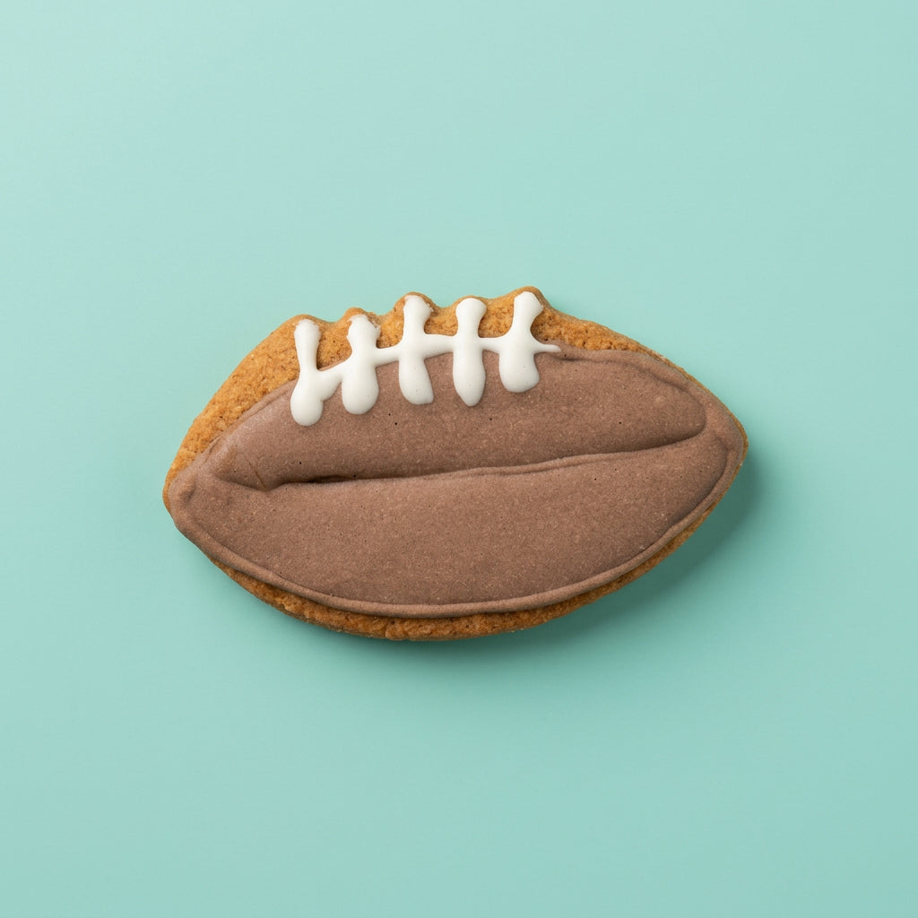 Football – Hand-Decorated Gourmet Dog Cookie