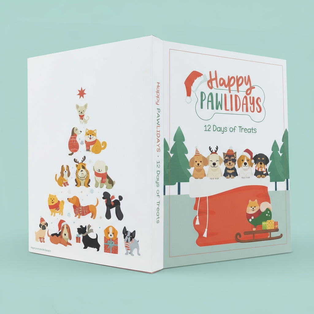 Countdown to Santa Paws – 12 Days of Handcrafted Gourmet Dog Cookies