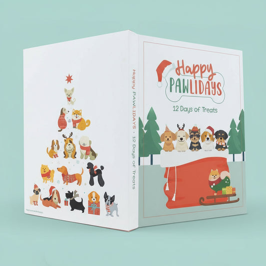 Countdown to Santa Paws – 12 Days of Handcrafted Gourmet Dog Cookies