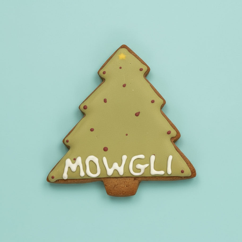 Christmas Tree – Hand-Decorated Gourmet Dog Cookie