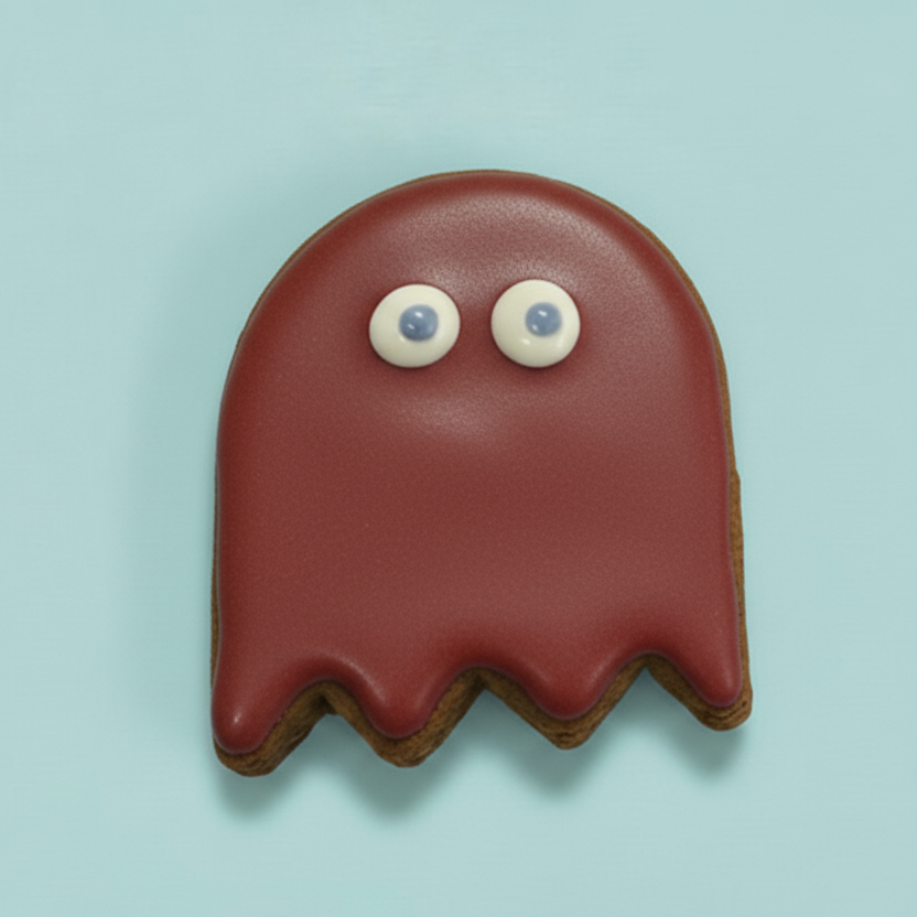 Pac Man & Ghost  – Limited Edition Gourmet Cookie