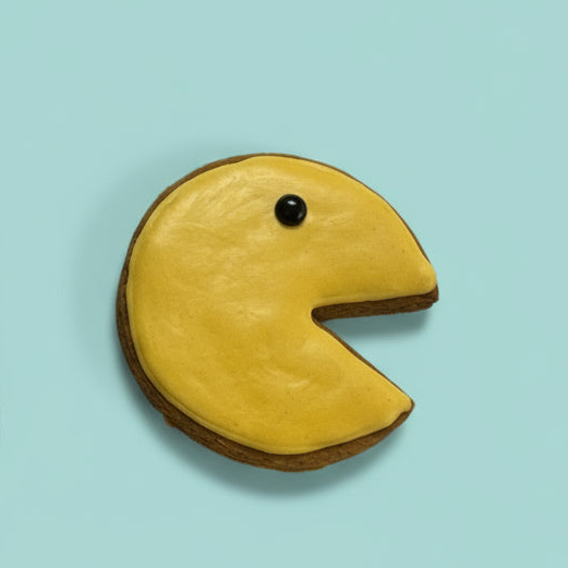Pac Man & Ghost  – Limited Edition Gourmet Cookie