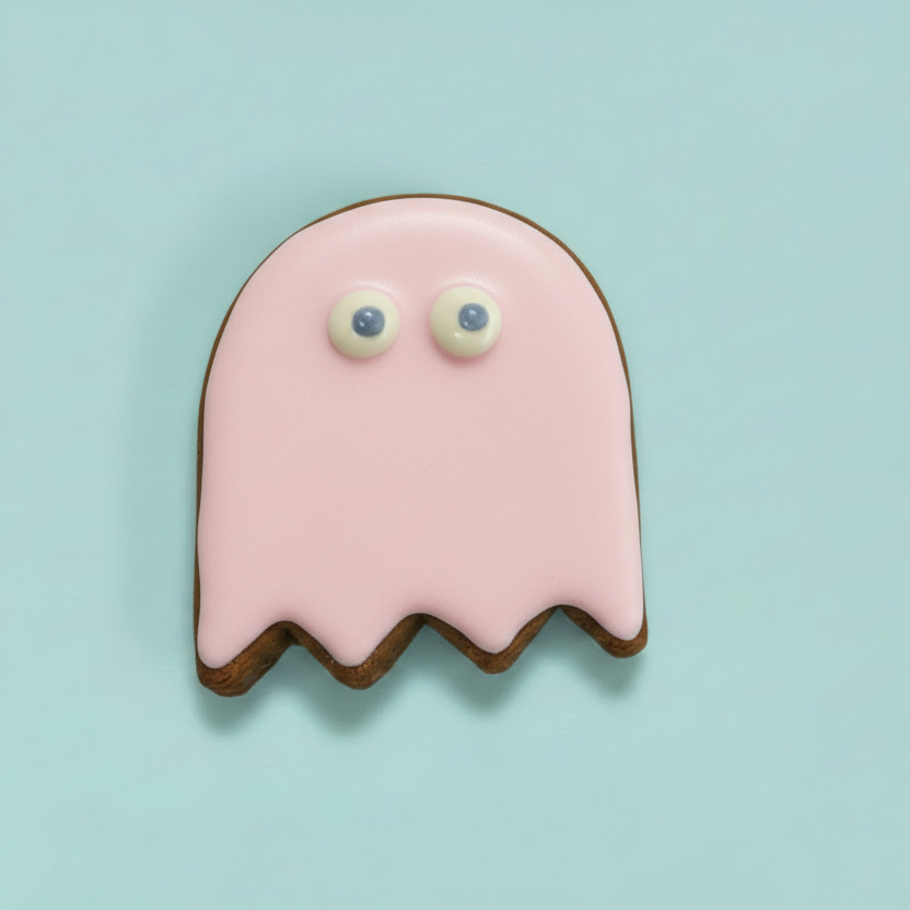 Pac Man & Ghost  – Limited Edition Gourmet Cookie