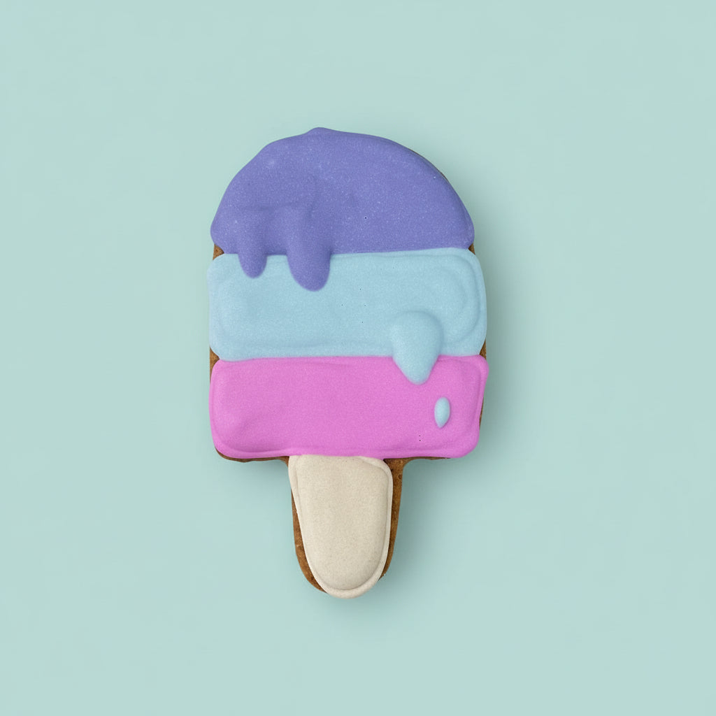 Pupsicle  – Hand-Decorated Gourmet Dog Cookie (12 Pack)