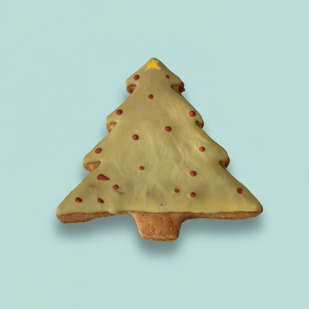 Christmas Tree – Hand-Decorated Gourmet Dog Cookie